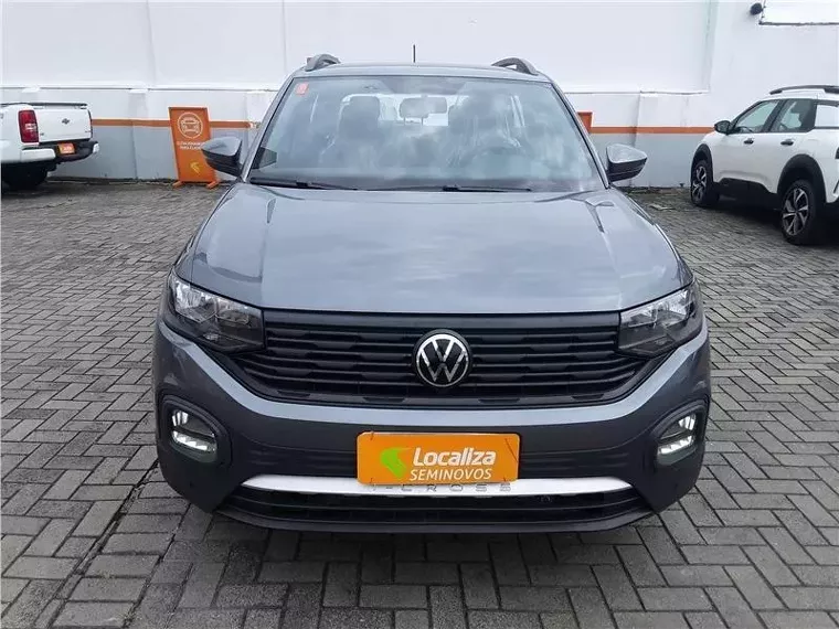 Volkswagen T-cross Cinza 4