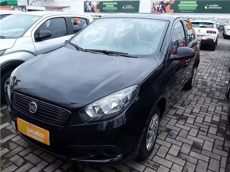 Fiat Grand Siena Preto 1