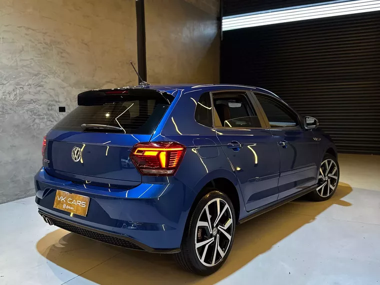 Volkswagen Polo Hatch Azul 3