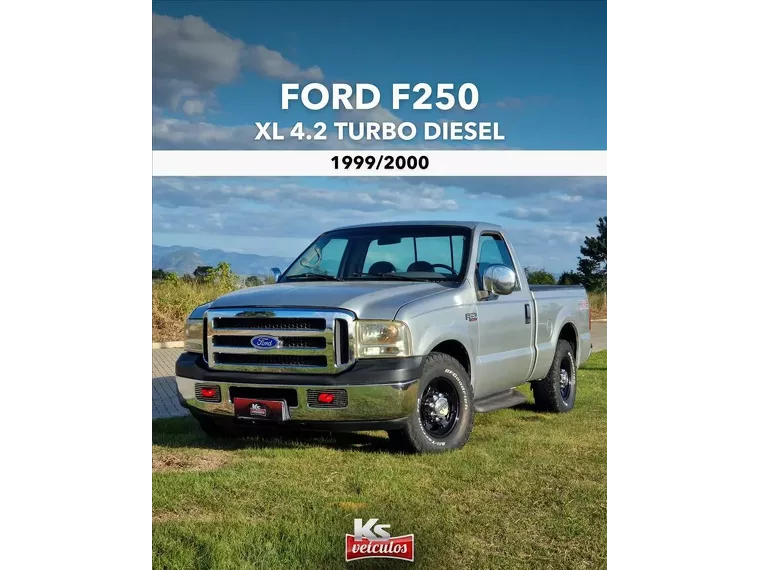 Ford F-250 Prata 10