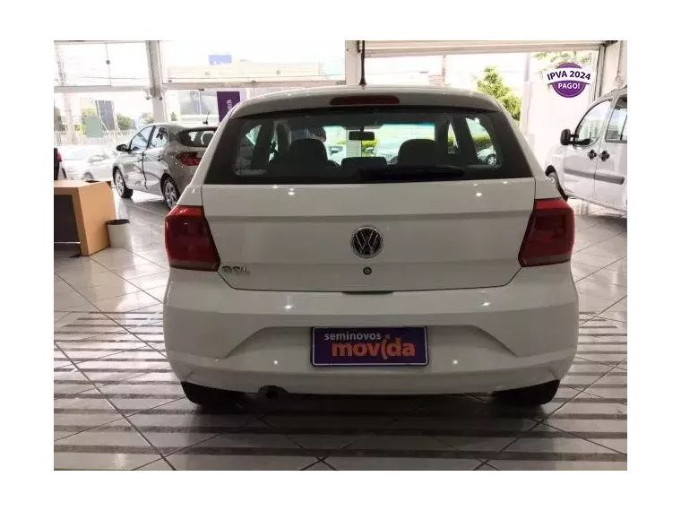 Volkswagen Gol Branco 9