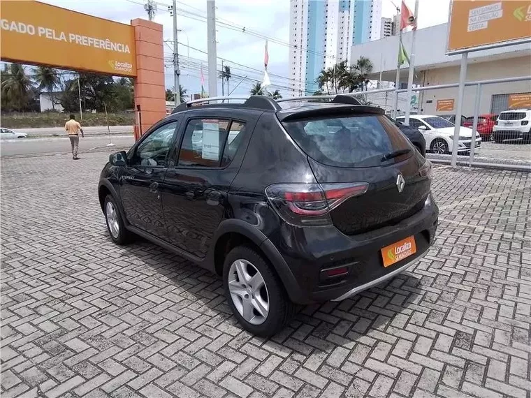 Renault Sandero Preto 8