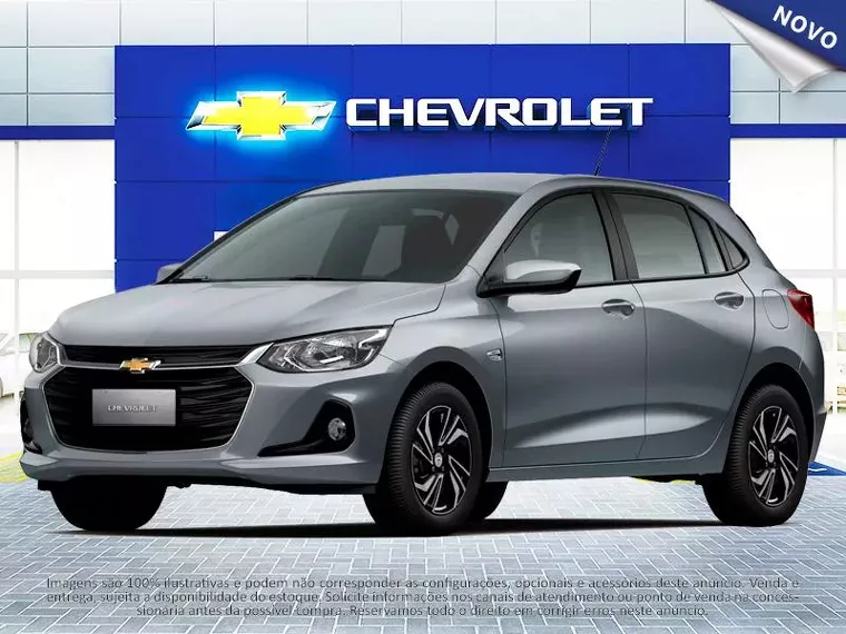 Chevrolet Onix Prata 1