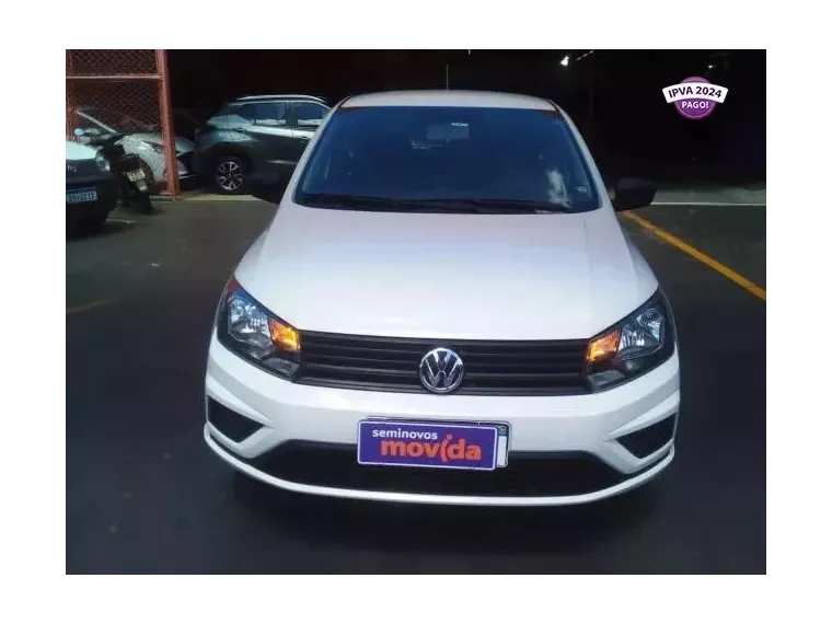 Volkswagen Gol Branco 1