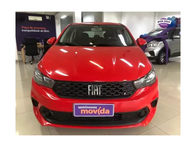 Fiat Argo Vermelho 3