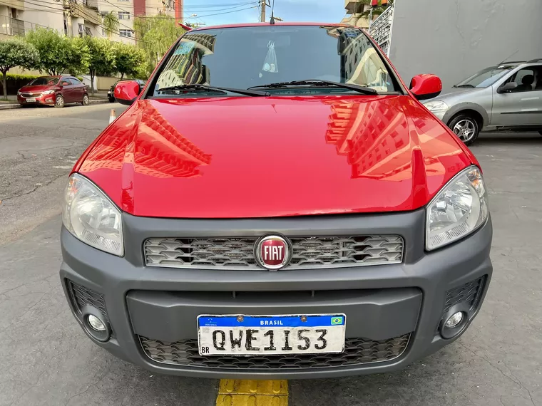 Fiat Strada Vermelho 2