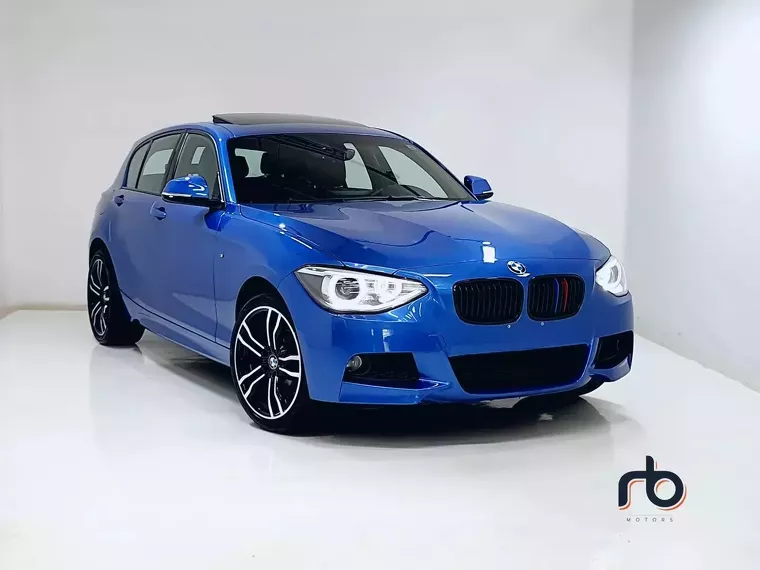 BMW 125i Azul 1