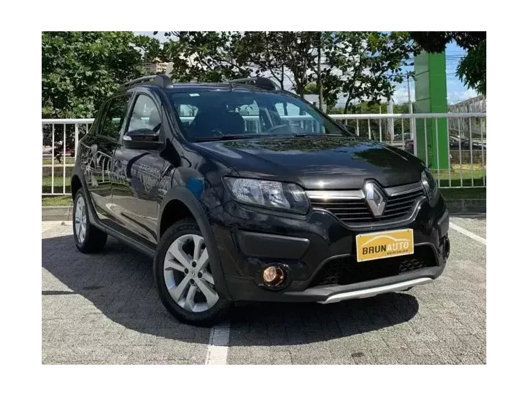 Renault Sandero Preto 1