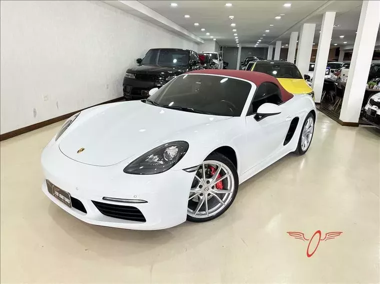 Porsche 718 Branco 1