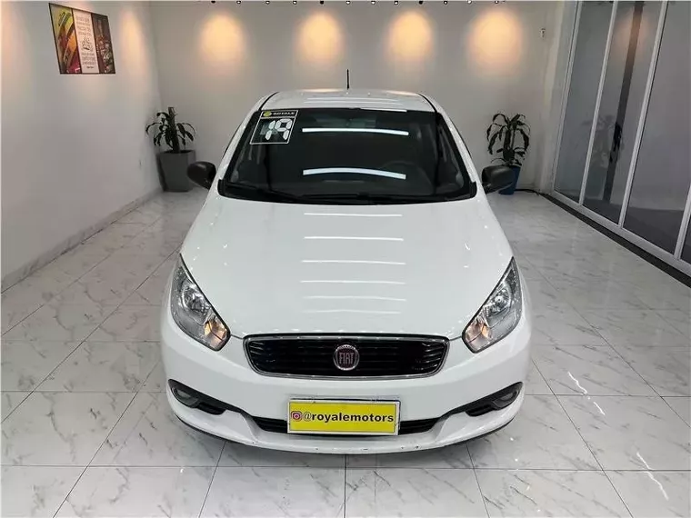 Fiat Grand Siena Branco 1