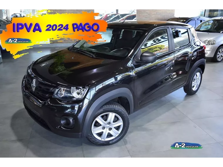 Renault Kwid Preto 14