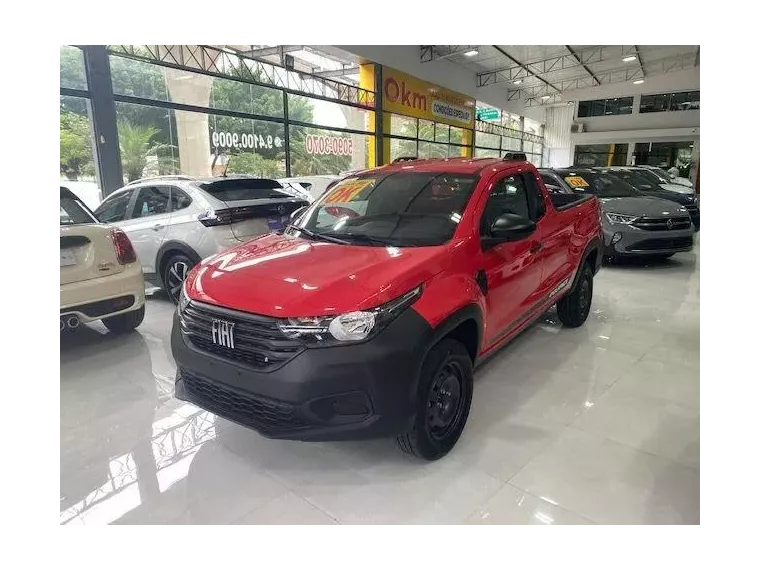 Fiat Strada Vermelho 4