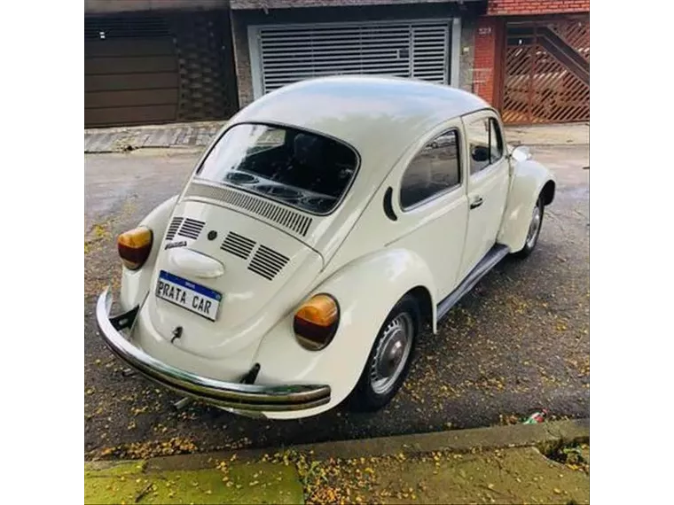 Volkswagen Fusca Branco 6