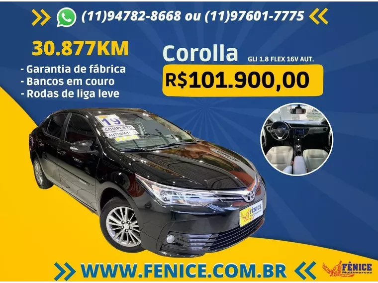 Toyota Corolla Preto 9