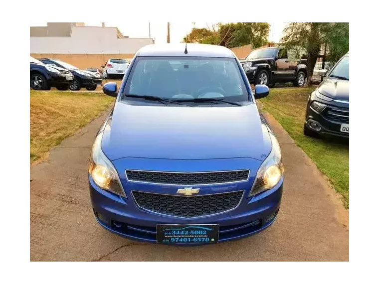 Chevrolet Agile Azul 8