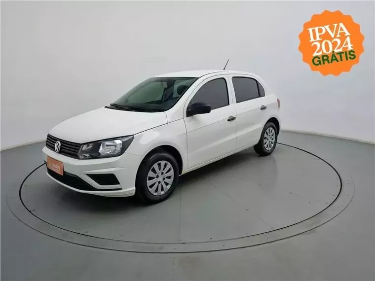 Volkswagen Gol Branco 10