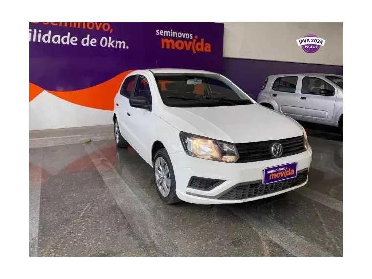 Volkswagen Gol Branco 1