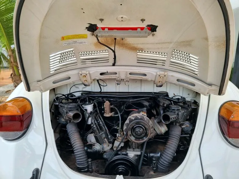 Volkswagen Fusca Branco 10