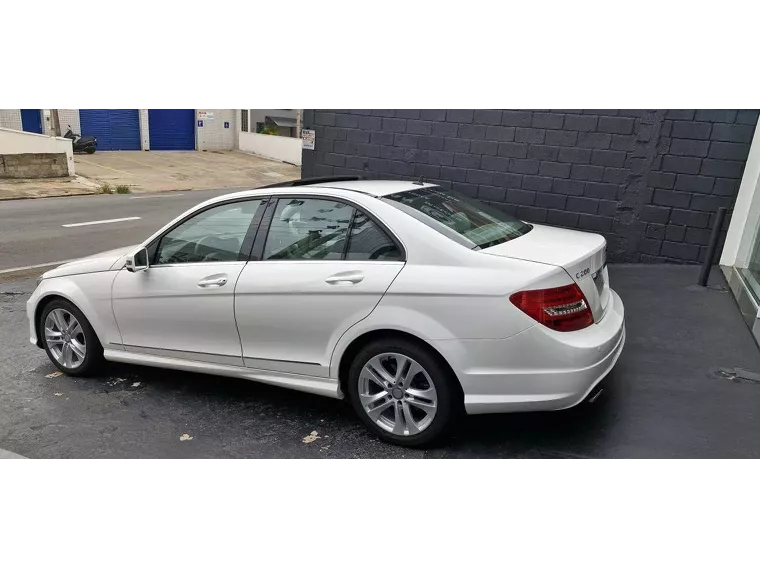 Mercedes-benz C 200 Branco 8