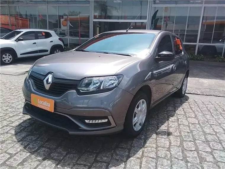 Renault Sandero Cinza 2