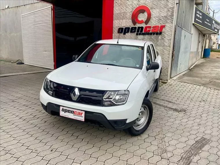 Renault Duster Oroch Branco 7