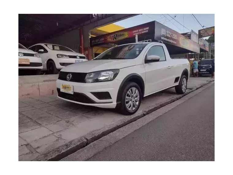 Volkswagen Saveiro Branco 4