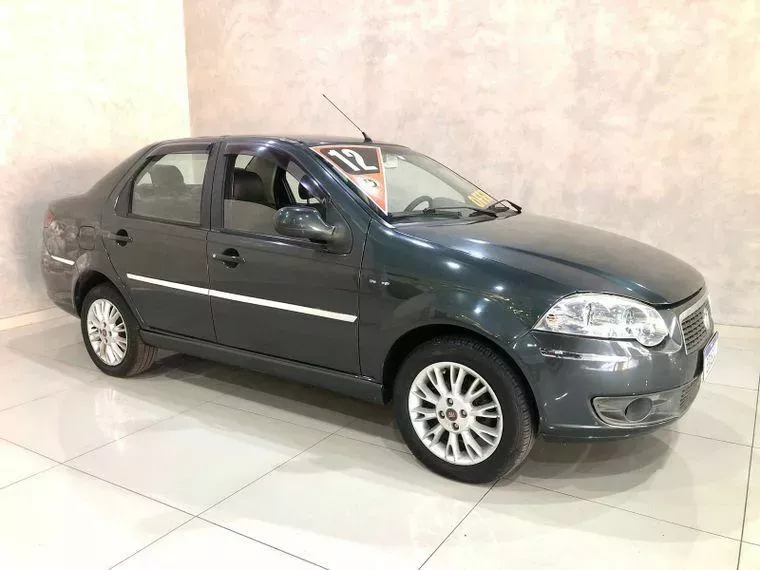 Fiat Siena Cinza 12