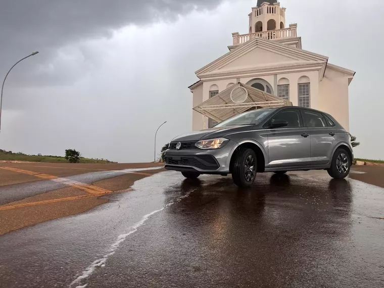 Volkswagen Polo Hatch Cinza 8