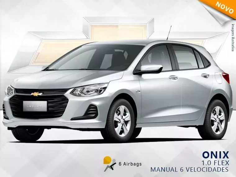 Chevrolet Onix Prata 2