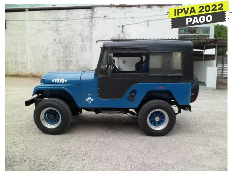 Willys Jeep Azul 8