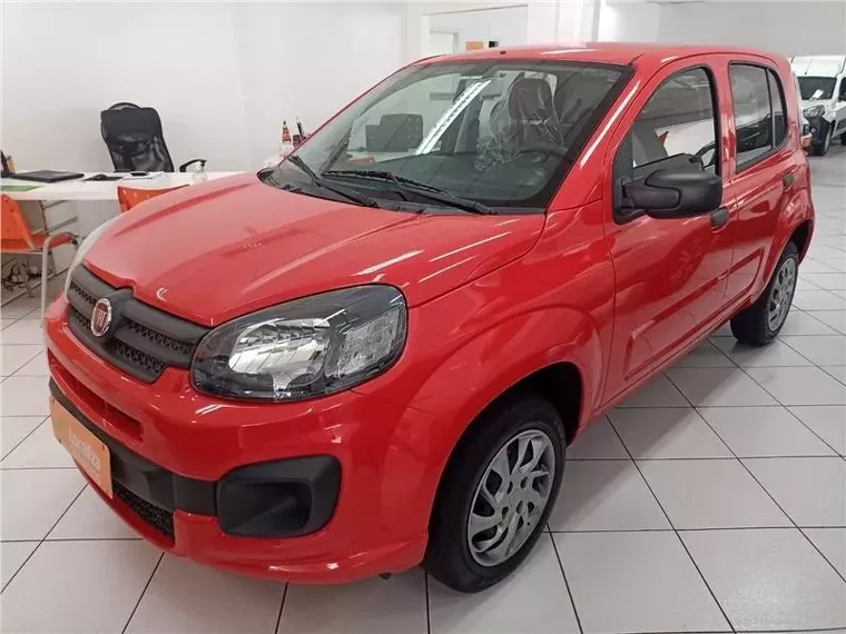 Fiat Uno Vermelho 2