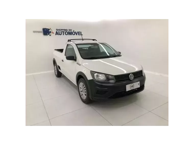 Volkswagen Saveiro Branco 2