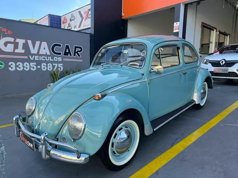 Volkswagen Fusca Azul 5