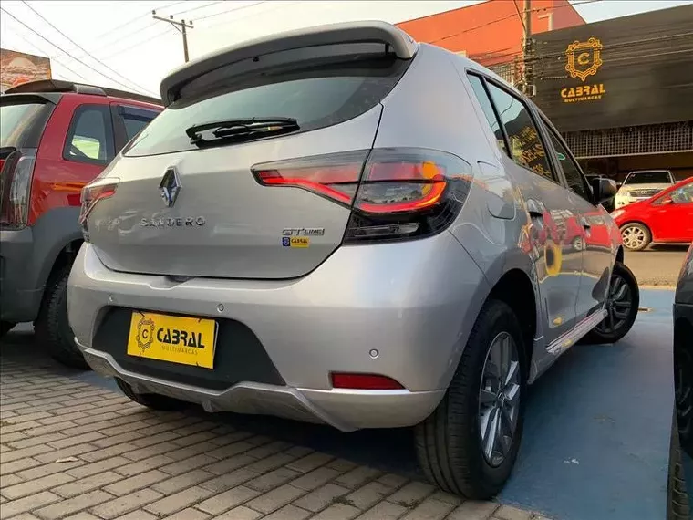 Renault Sandero Prata 8