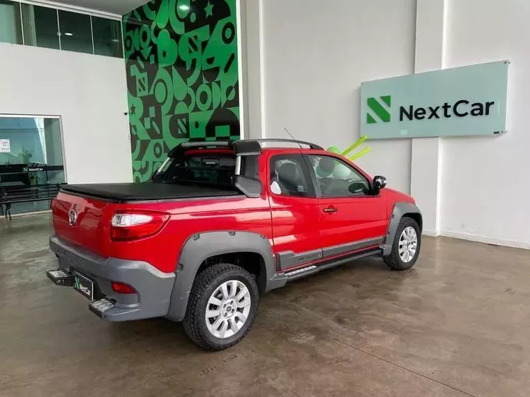 Fiat Strada Vermelho 8