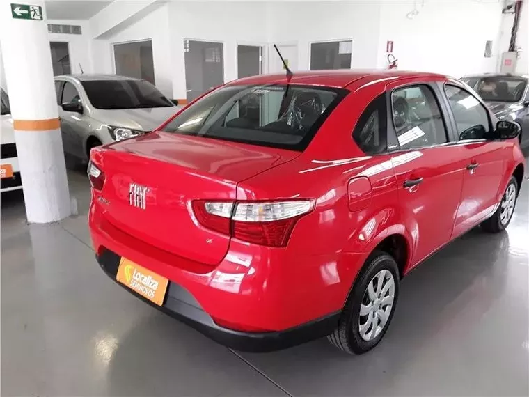 Fiat Grand Siena Vermelho 9