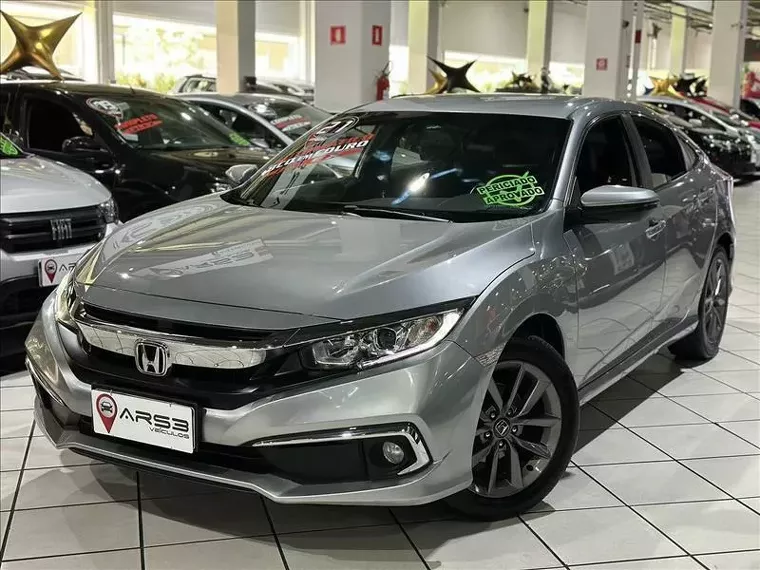 Honda Civic Prata 5