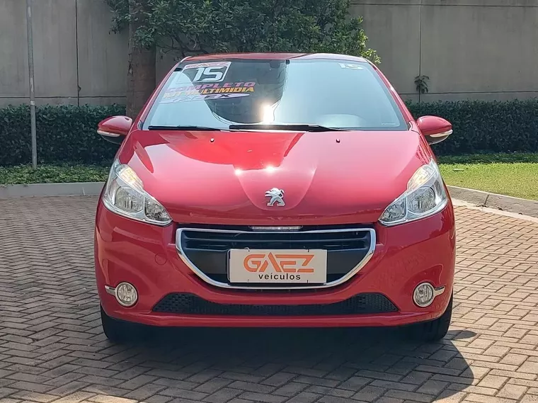 Peugeot 208 Vermelho 14