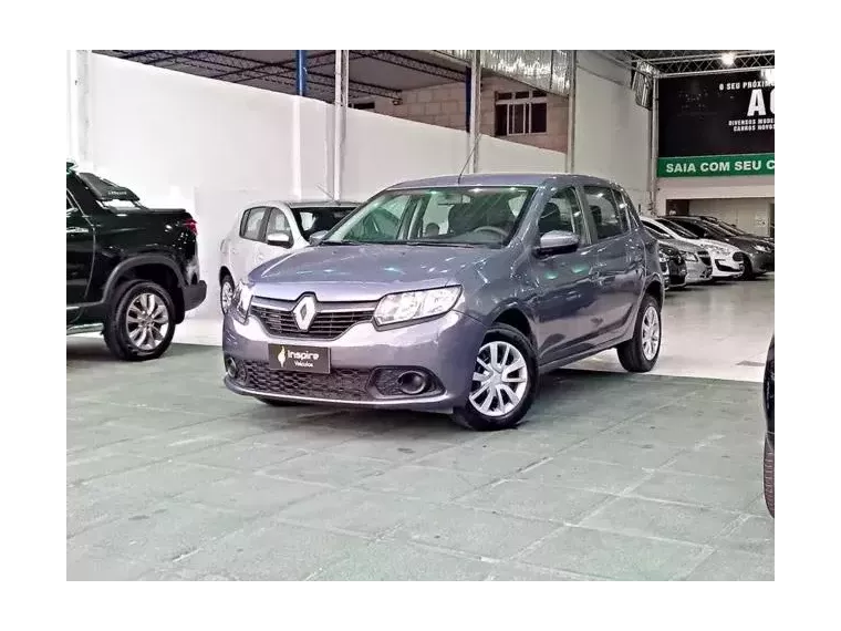 Renault Sandero Cinza 5