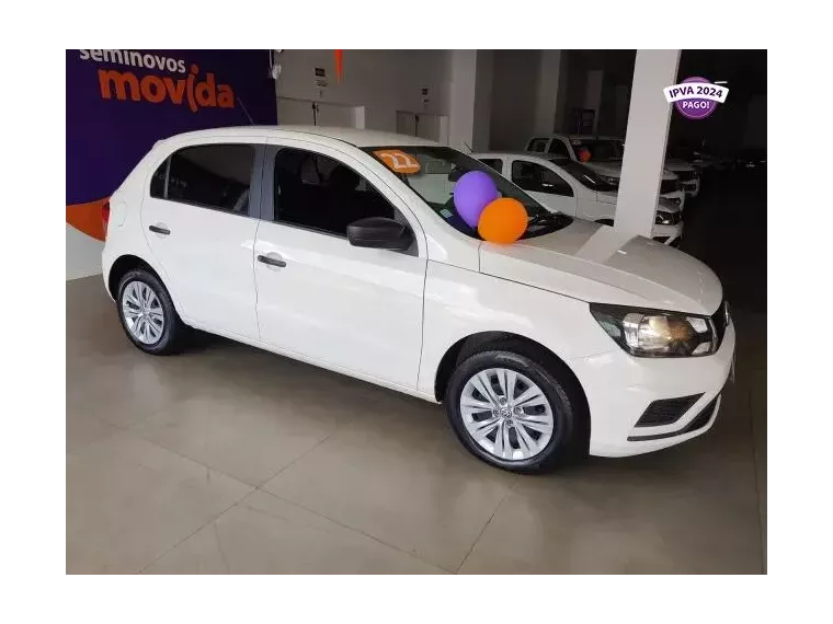 Volkswagen Gol Branco 1