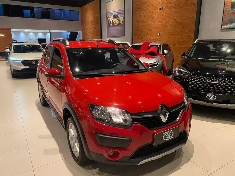 Renault Sandero Vermelho 1