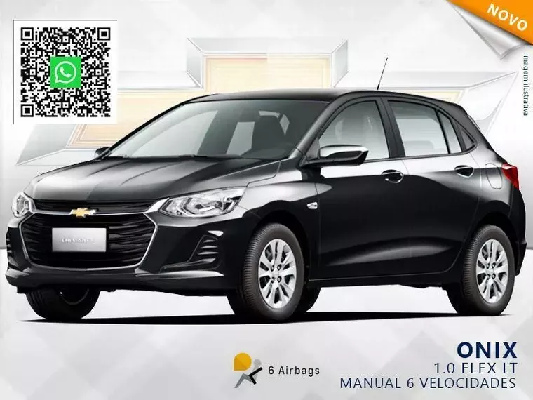 Chevrolet Onix Preto 3