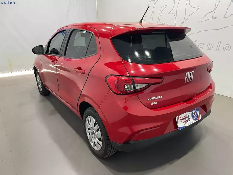 Fiat Argo Vermelho 5