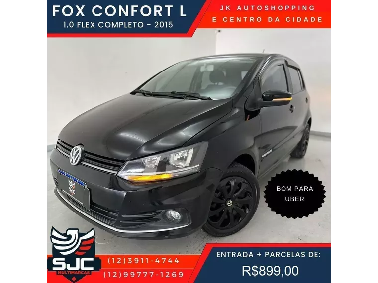 Volkswagen Fox Preto 6