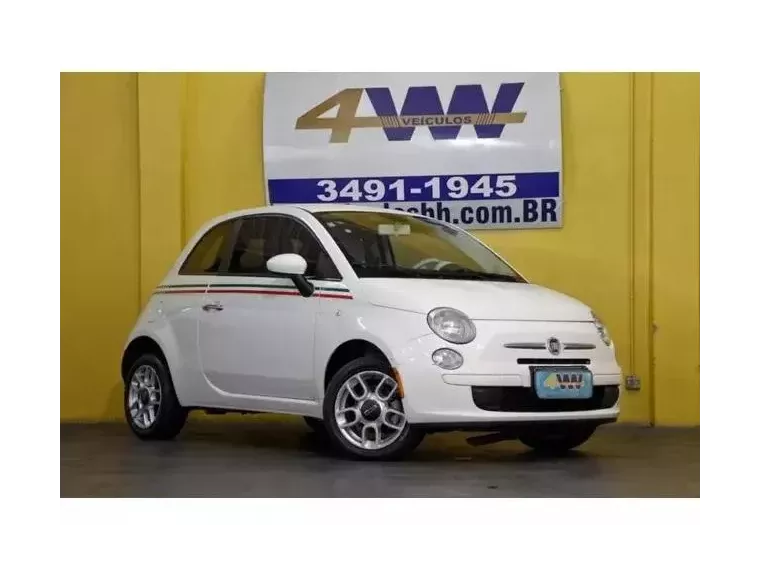 Fiat 500 Branco 1