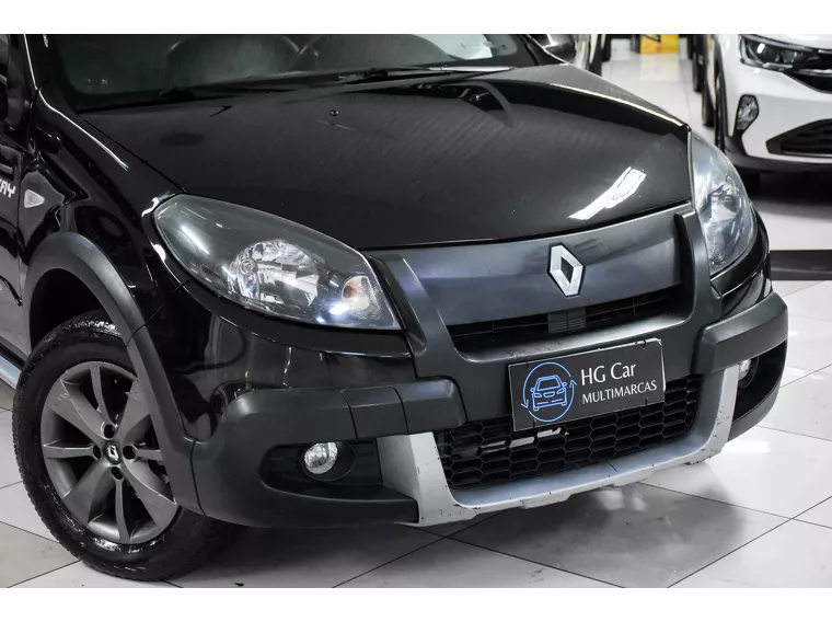 Renault Sandero Preto 10