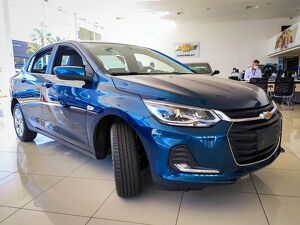 Chevrolet Onix 1.0 Premier Turbo Azul 2021