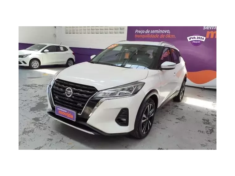 Nissan Kicks Branco 4