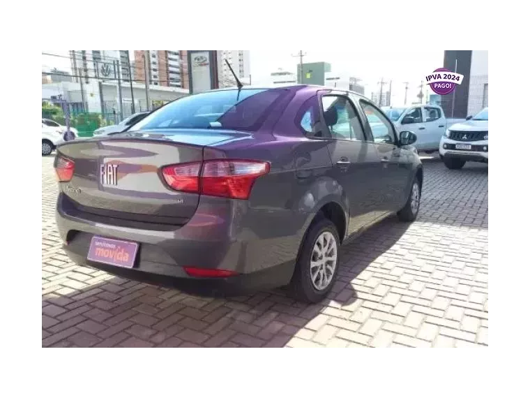 Fiat Grand Siena Cinza 8