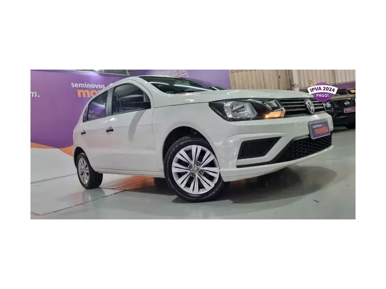 Volkswagen Gol Branco 1